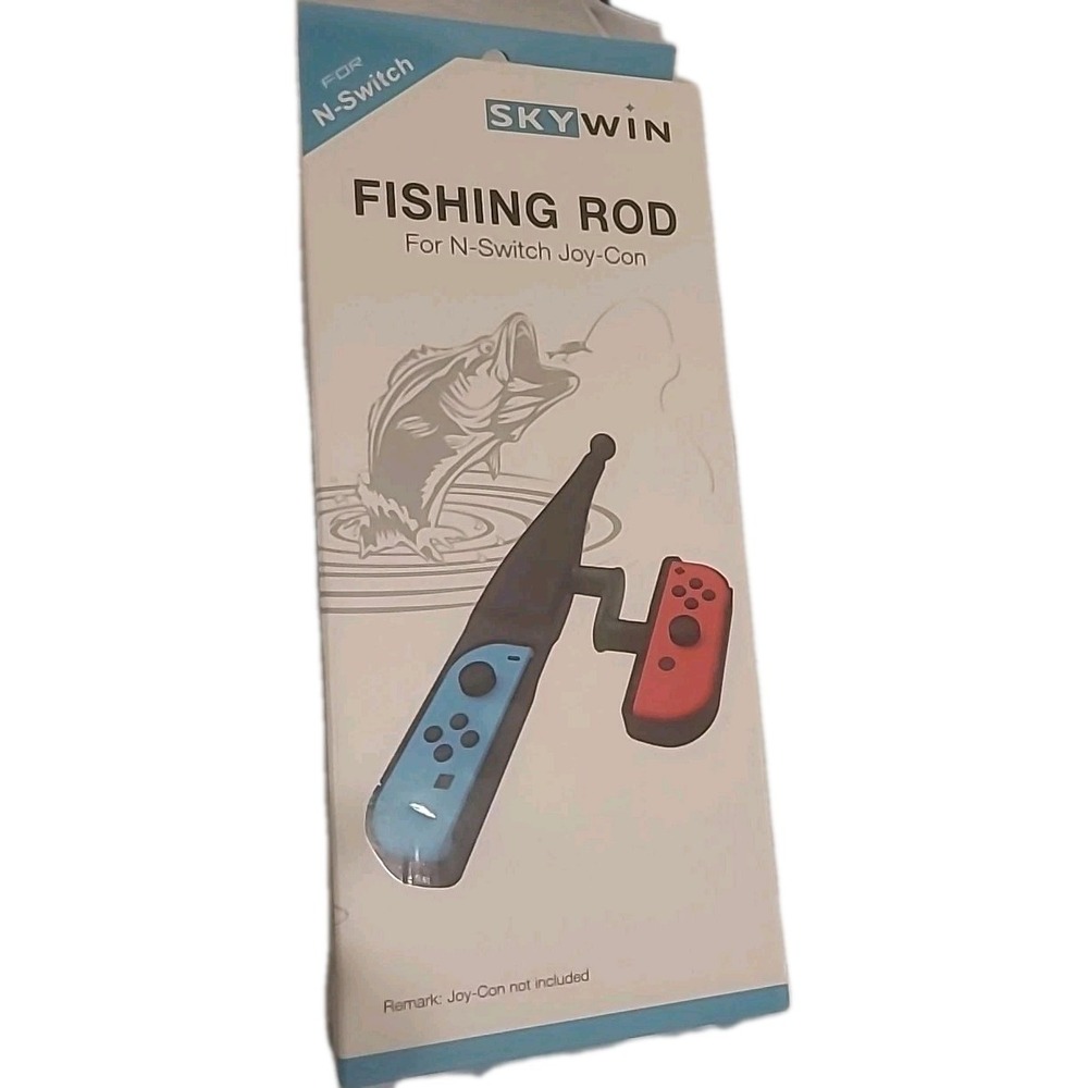 SkyWin Fishing Rod For Nintendo Switch‎ Joy-Con